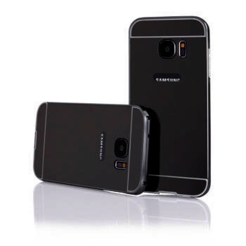 Samsung Galaxy S7 G930F Bumper De Aluminio+ Parte Traseira Preta Samsung Galaxy S7 G930F Bumper De Aluminio+ Parte Traseira Preta