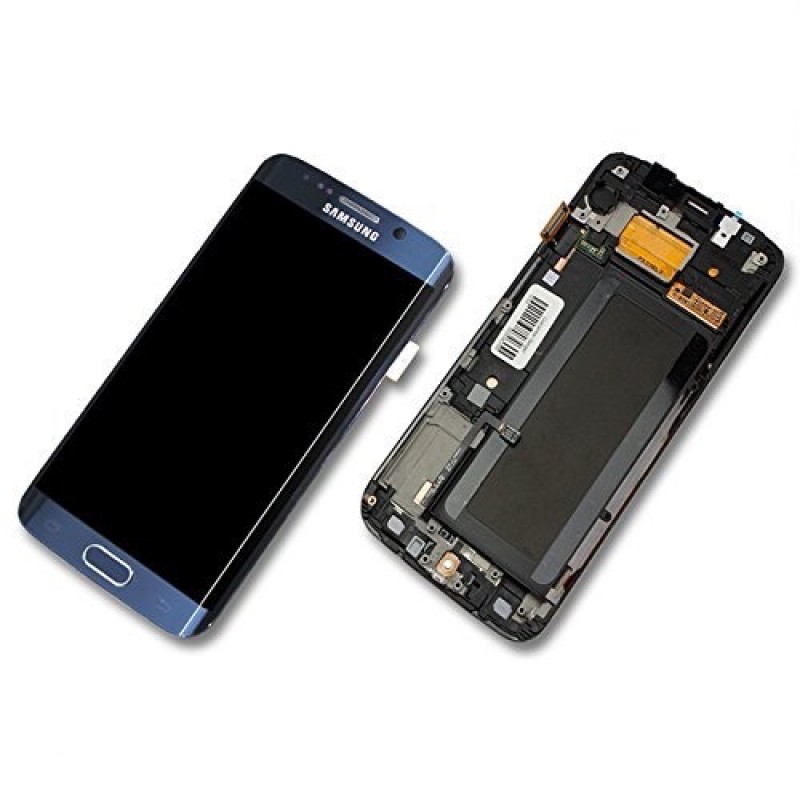 Samsung Galaxy S6 Edge G925F LCD +Touch Completo Azul  Recondicionado