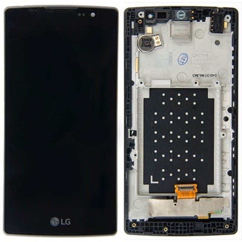 LG Spirit 4G, H440N LCD + Touch Preto Original