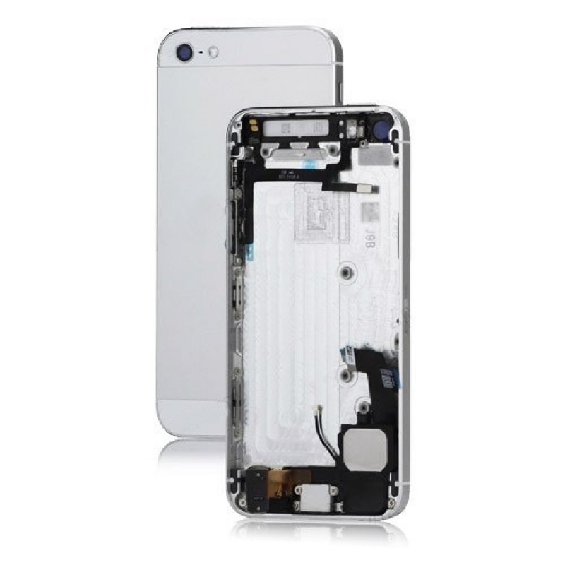 Iphone 5 Capa Traseira Branca com Componentes