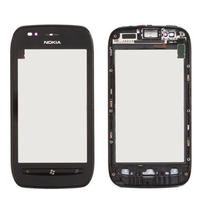 Nokia Lumia 710 Touch Screen Preto Original