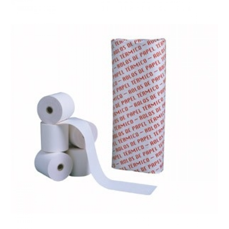 Rolo de Papel Termico 57x40x11mm 10 Un