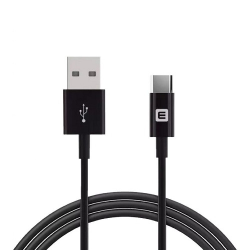 Cabo Dados USB Evelatus Type-C TPC07 Preto Cabo Dados USB Evelatus Type-C TPC07 Preto