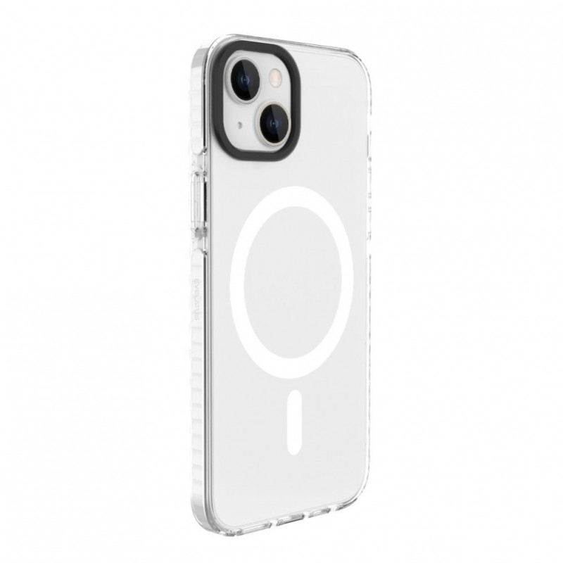 iPhone 15 Capa de Proteção Evelatus Case With Magsafe Transparent