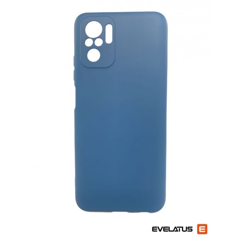 Xiaomi Note 10/Note 10S Capa de Proteção Evelatus Nano Silicone Soft Touch TPU TPU Navy Blue