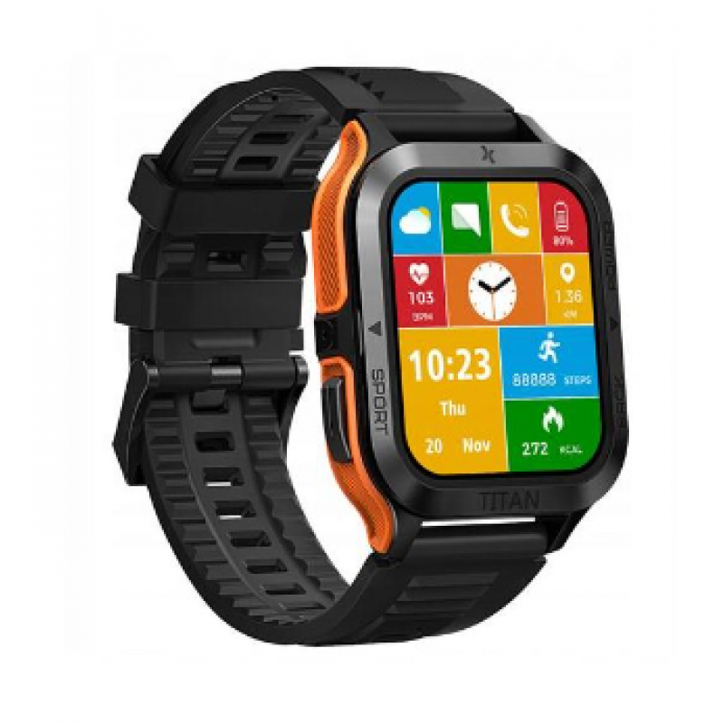 Maxcom FW67 Titan Pro Orange SmartWatch