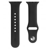 Evelatus Apple Watch 42/44/45mm Silicone Loop (140mm M/L) Preto