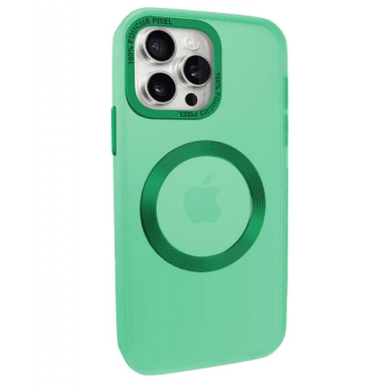 iPhone 15 Pro Capa Proteçao Magsafe Verde