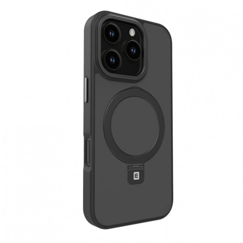 iPhone 16 Pro Capa Proteçao Evelatus c/ Magsafe e Suporte Mate Preta iPhone 16 Pro Capa Proteçao Evelatus c/ Magsafe e Suporte Mate Preta