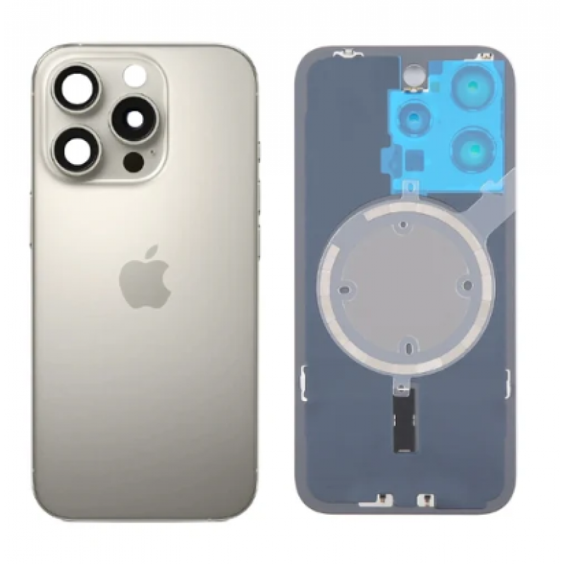 iPhone 16 Pro Tampa Titanium Natural Completa