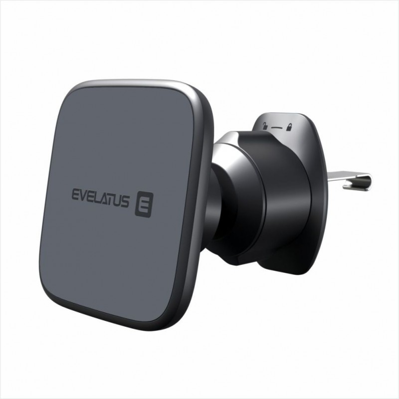 Evelatus Suporte Carro Saida Ar MagSafe C2+KAC001 Preto Evelatus Suporte Carro Saida Ar MagSafe C2+KAC001 Preto