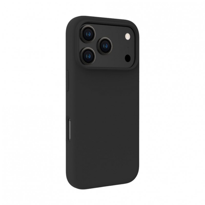 iPhone 17 Pro Premium Magsafe Soft Touch Silicone Capa Proteçao Preta iPhone 17 Pro Premium Magsafe Soft Touch Silicone Capa Proteçao Preta