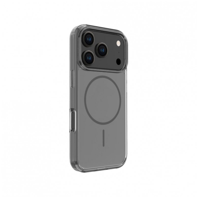 iPhone 17 Pro Premium Magsafe Soft Touch Silicone Capa Proteçao Transparente iPhone 17 Pro Premium Magsafe Soft Touch Silicone Capa Proteçao Transparente