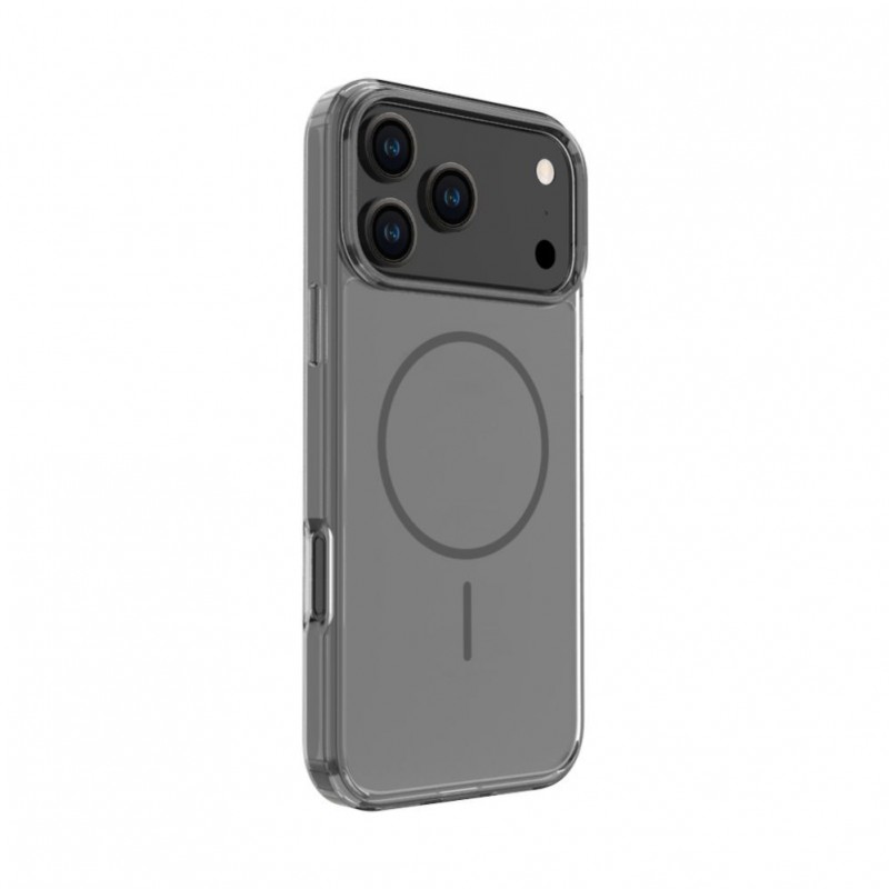iPhone 17 Pro Max Premium Magsafe Soft Touch Silicone Capa Proteçao Transparente iPhone 17 Pro Max Premium Magsafe Soft Touch Silicone Capa Proteçao Transparente