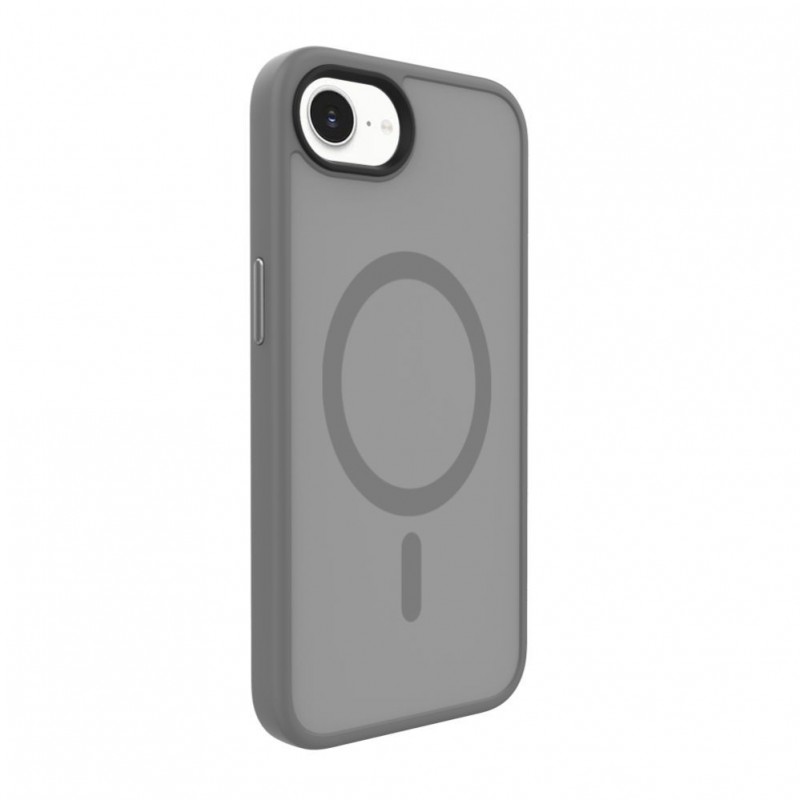 iPhone 16e Hybrid Capa Proteçao MagSafe PC+TPU Cinza iPhone 16e Hybrid Capa Proteçao MagSafe PC+TPU Cinza