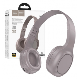 Auscultadores Sem Fio Hoco W46 Cinza