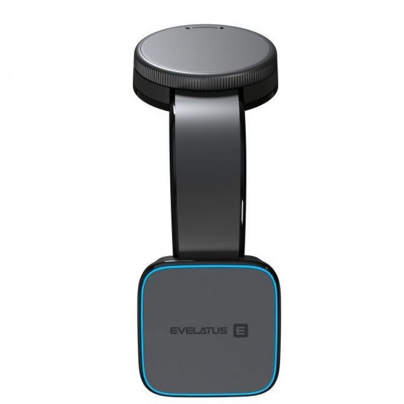 Evelatus MagSafe Qi wireless Suporte de Telemóvel para Automóvel com Ventosa Articulada