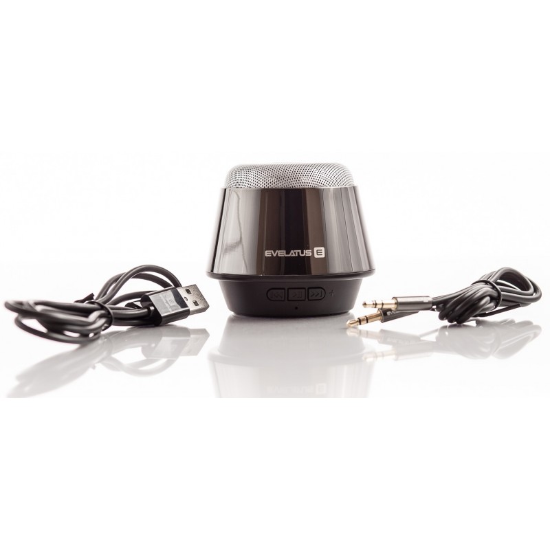 Coluna Bluetooth Evelatus ESP01 Black Coluna Bluetooth Evelatus ESP01 Black