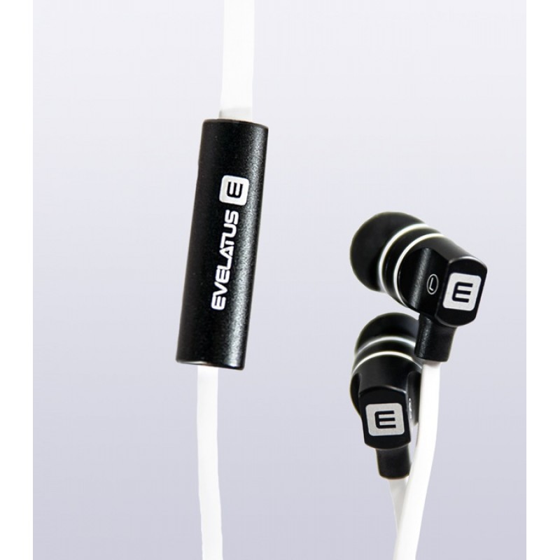 Auricular Evelatus EEP01 com microfone Branco Auricular Evelatus EEP01 com microfone Branco