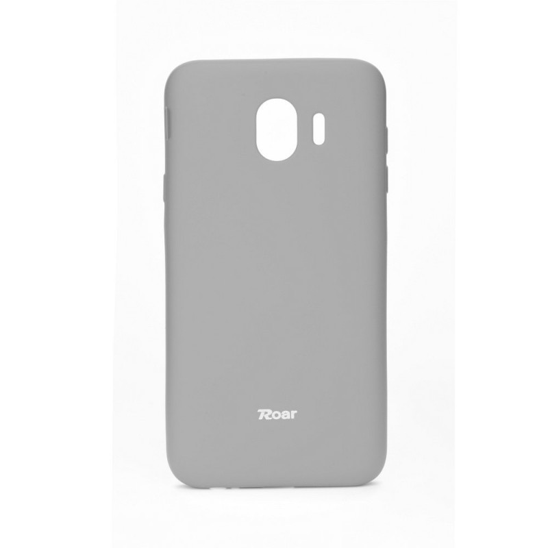 Samsung J4 2018 J400 Capa de proteção Roar Colorful Jelly Grey