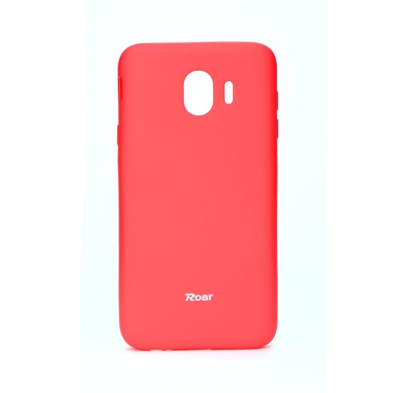 Samsung J4 2018 J400 Capa de proteção Roar Colorful Jelly Rosa