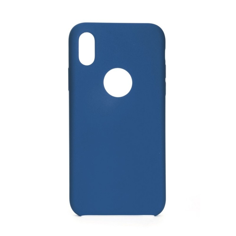 iPhone X Capa de Proteção Azul Forcell Silicone