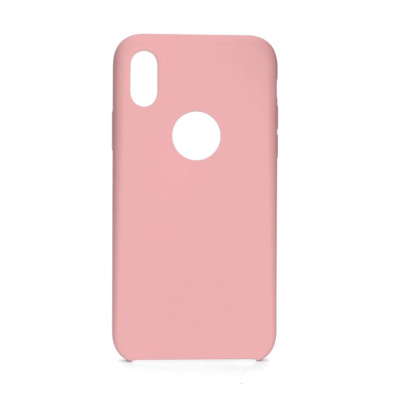 iPhone XS Capa de Proteção Rosa  Forcell Silicone