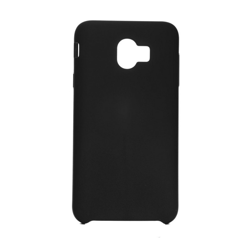 Samsung J4 2018 Capa de Proteção Traseira Preto Forcell Silicone