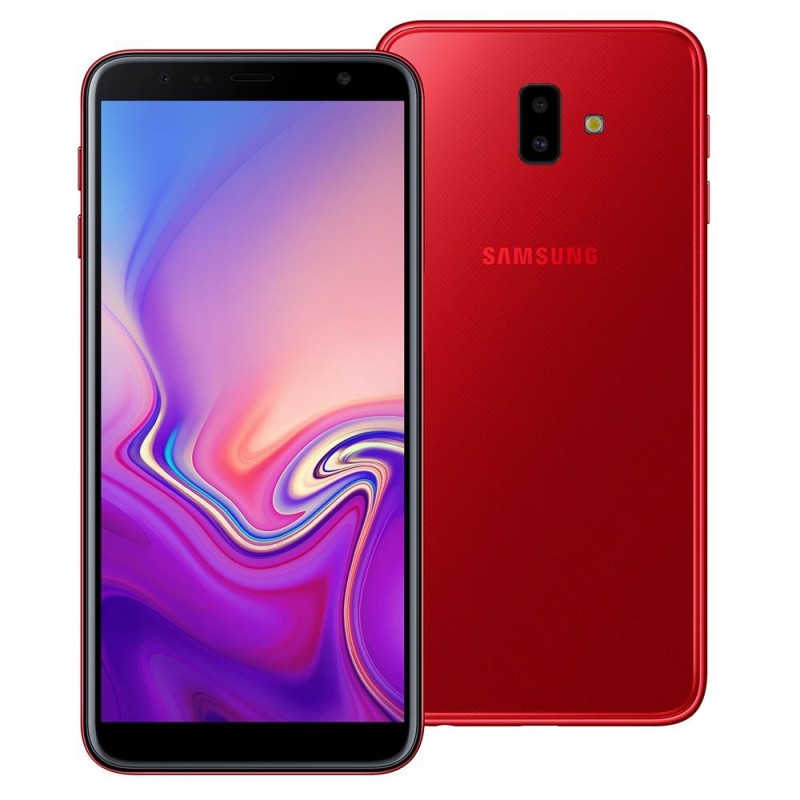 Telemóvel Samsung J6 Plus /J610 32GB Red - Livre Telemóvel Samsung J6 Plus /J610 32GB Red - Livre