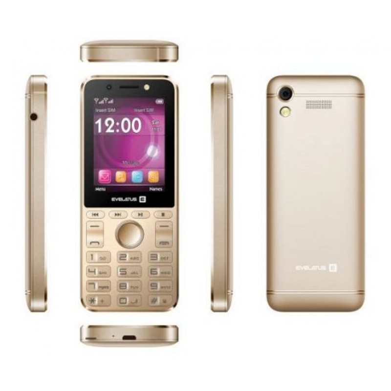 Telemóvel Evelatus Tron Dual Sim Gold Novo Livre Telemóvel Evelatus Tron Dual Sim Gold Novo Livre