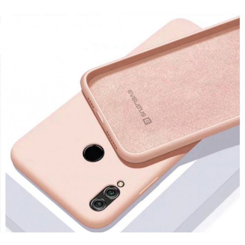 Samsung A70 Capa de Proteção Evelatus Soft Touch Silicone Beige