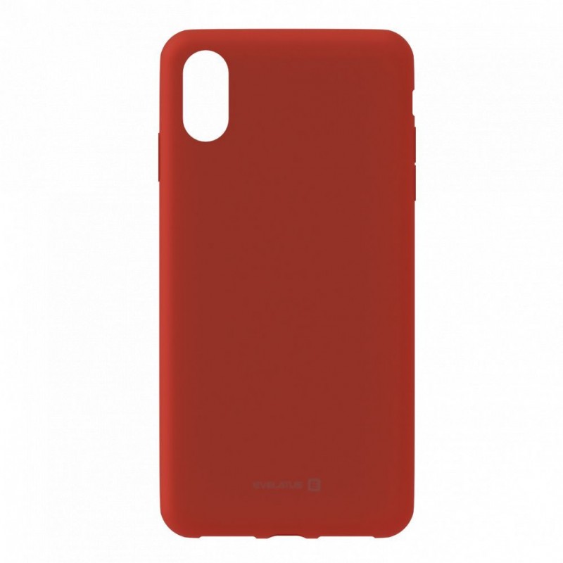 Huawei Y7 2019 Capa de Proteção Evelatus Silicone Case Red