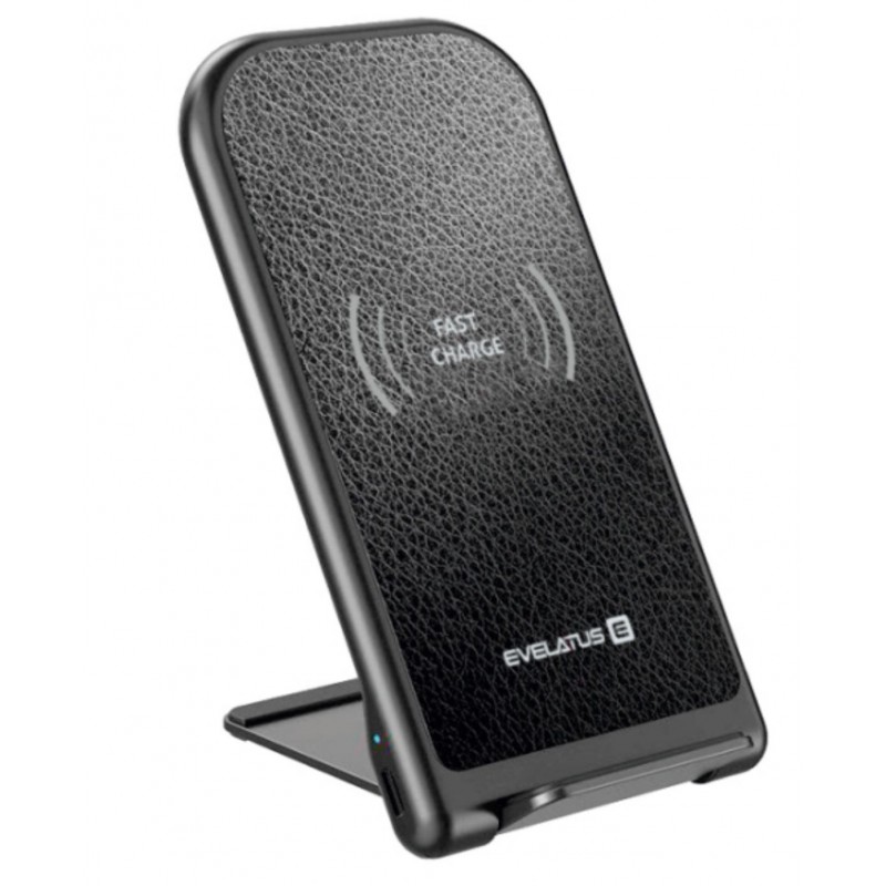 Carregador Wireless de Secretária EWD01 Evelatus Black Carregador Wireless de Secretária EWD01 Evelatus Black