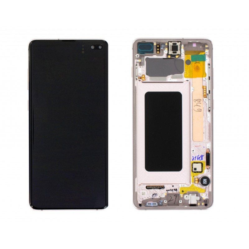 Samsung Galaxy S10 Plus G975F LCD Branco Ceramico Original