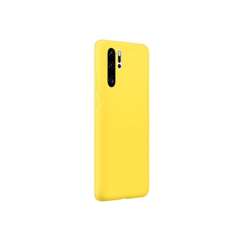 Huawei P30 Pro Capa de Proteção Evelatus Soft Silicone Yellow