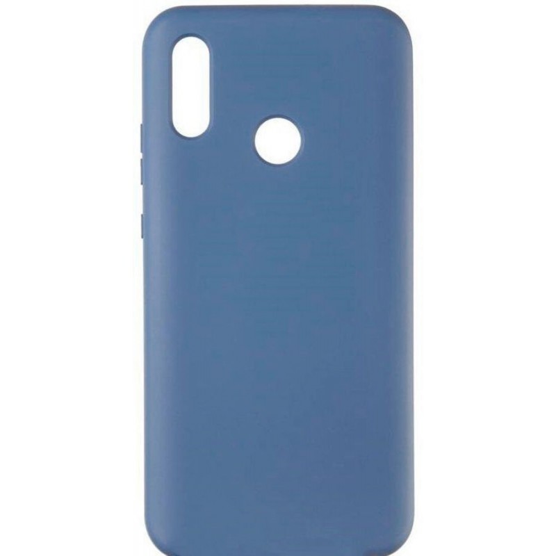 Huawei Y6 2019 Capa de Proteção Evelatus Soft Touch Silicone Blue Huawei Y6 2019 Capa de Proteção Evelatus Soft Touch Silicone Blue