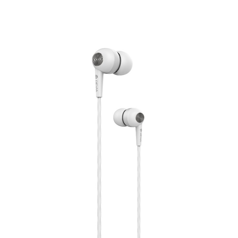Auriculares Devia Kintone Branco Auriculares Devia Kintone Branco