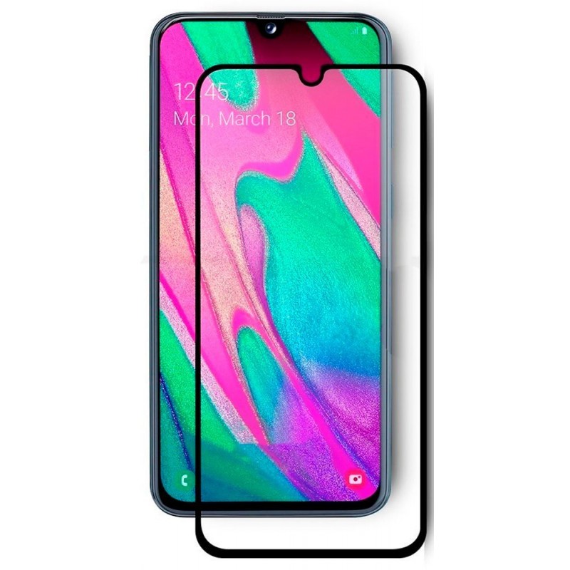 Samsung A41 Pelicula de Vidro Temperado Evelatus 2.5D Black (Full Glue)