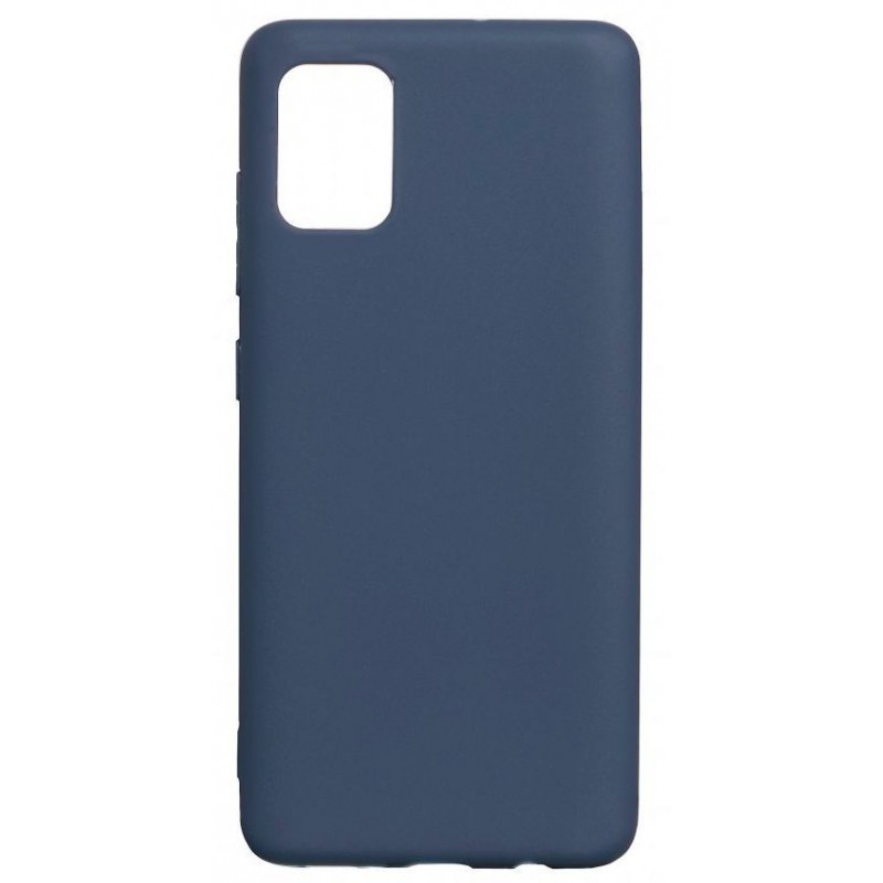 Samsung A41 Capa de Proteção Evelatus Soft Touch Silicone Blue