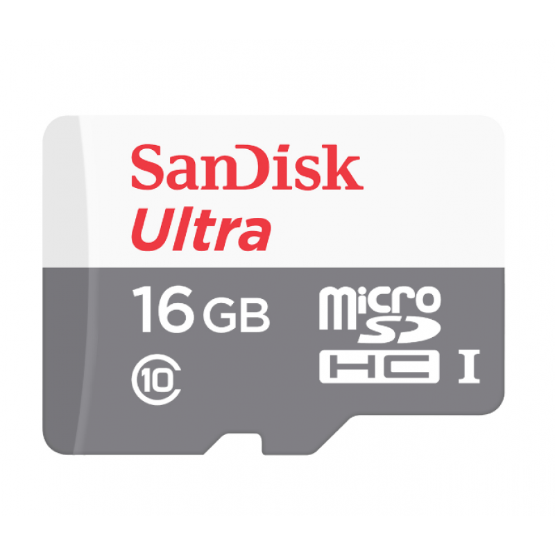 Cartão Micro SD Sandisk 16GB 80MB/s Class 10 UHS-I Cartão Micro SD Sandisk 16GB 80MB/s Class 10 UHS-I