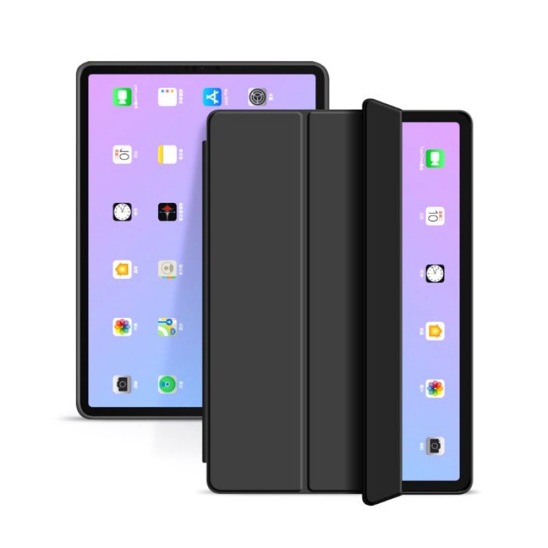 iPad Air 4 2020 Capa de Proteção Smart Case Black