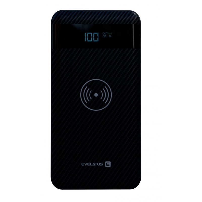 Power Bank Wireless Evelatus EPB05 10000 mAh Black