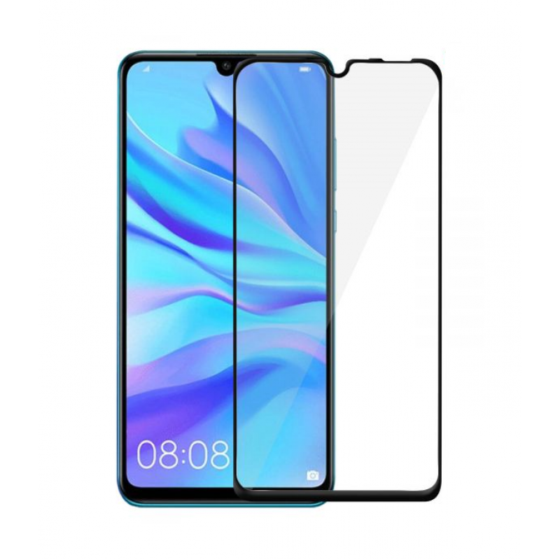 Huawei P30 Lite Pelicula 3D de Vidro Temperado Preto