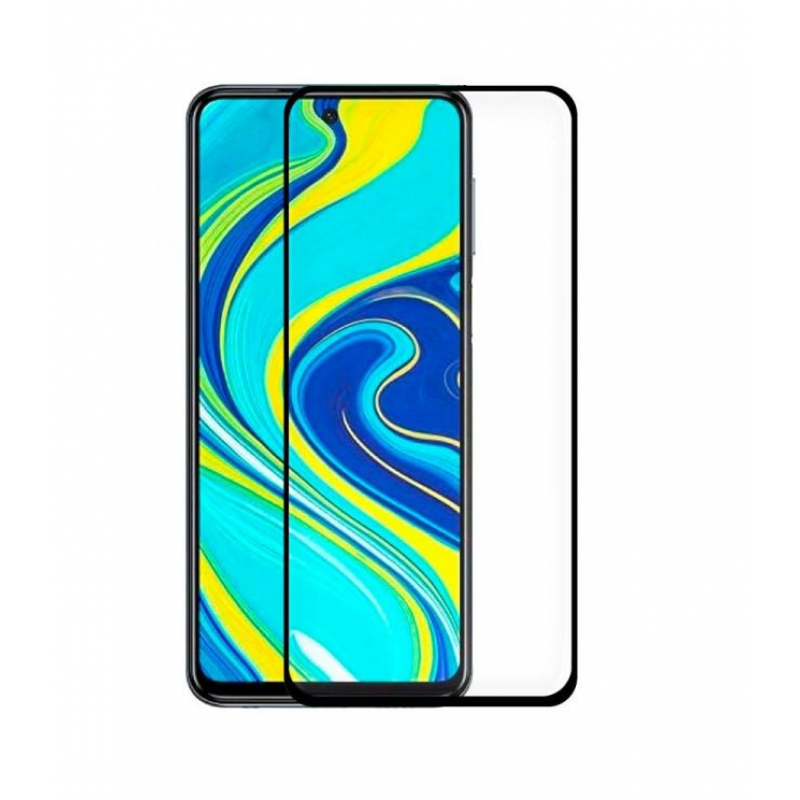 Xiaomi Redmi Note 9S/9 Pro Pelicula 3D de Vidro Temperado Preto