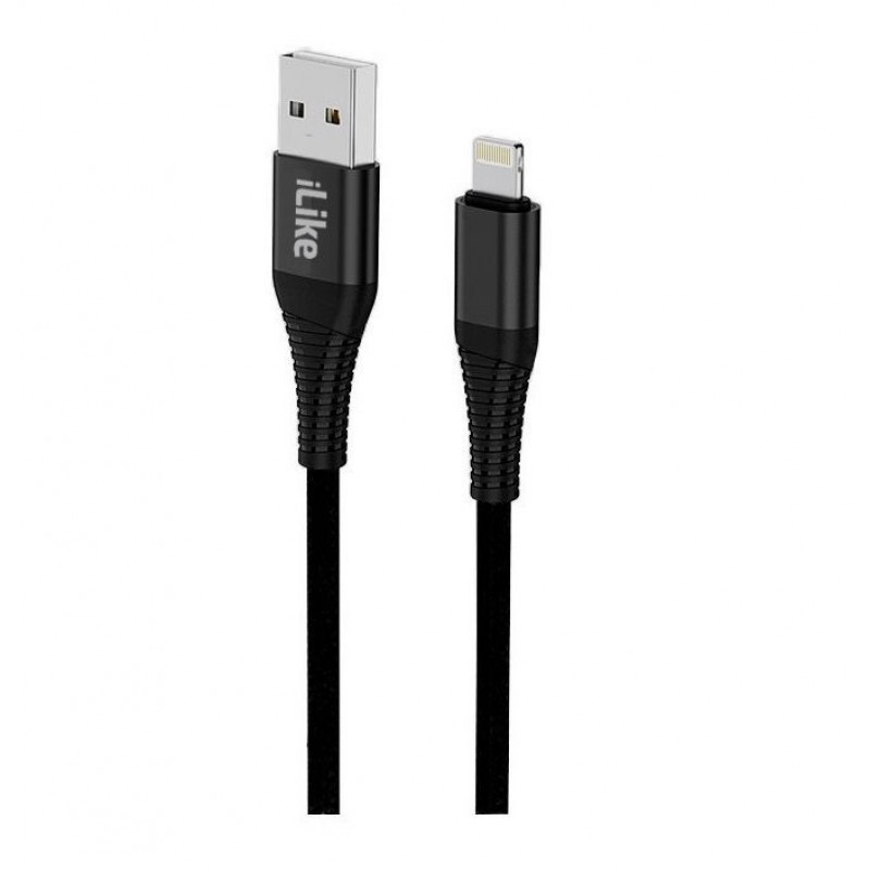 Cabo USB iLike lightning CCI01 Black