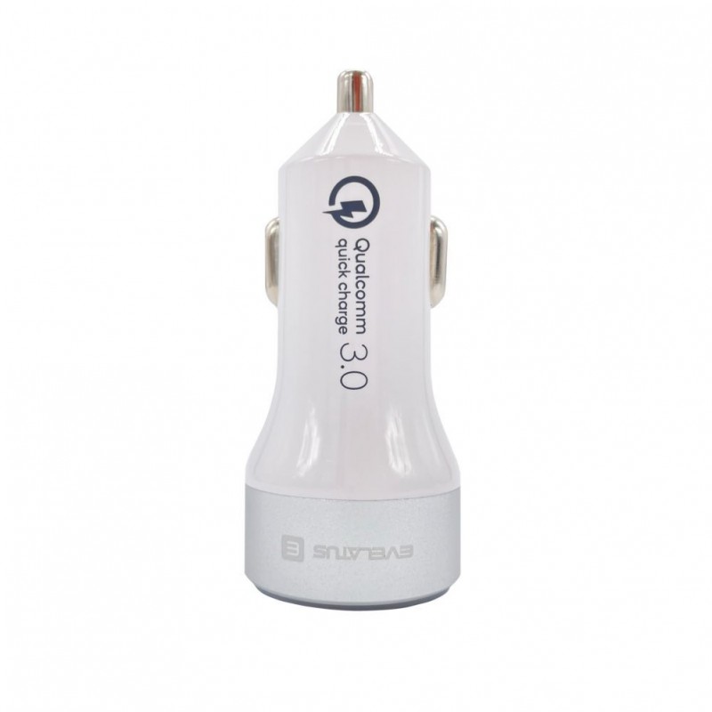 Adaptador de Viagem Evelatus QCC03 White