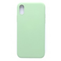 iPhone X/Xs Capa de Proteção Evelatus Soft Silicone Mint