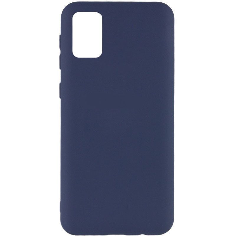 Samsung A02s Capa de Proteção Evelatus Soft Touch Silicone Midnight Blue