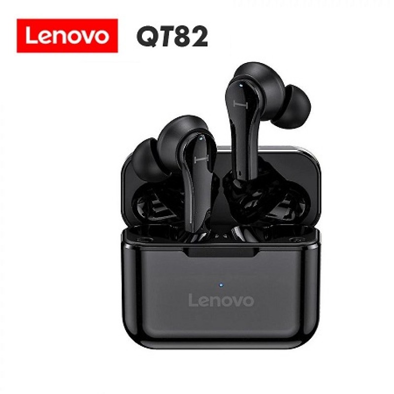 Lenovo EarBuds True Wireless QT82 Preto Lenovo EarBuds True Wireless QT82 Preto