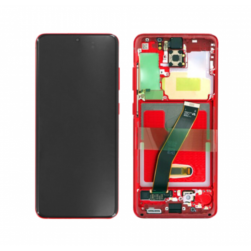 Samsung Galaxy S20 G980f / G981f LCD Vermelho Original